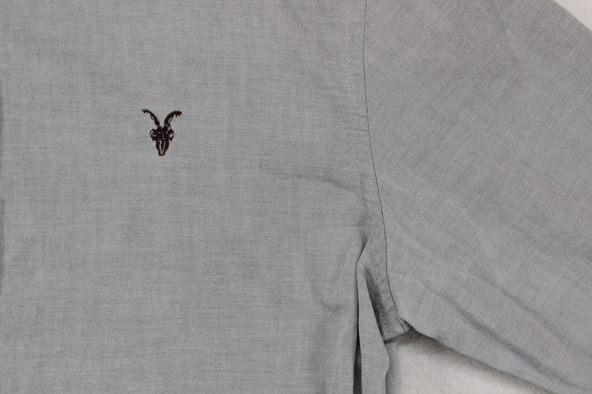 Mens Shirt Slim Fit Long Sleeve Button Up