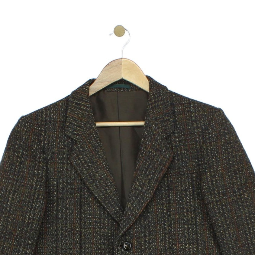 Mens Harris Tweed Blazer Classic Formal