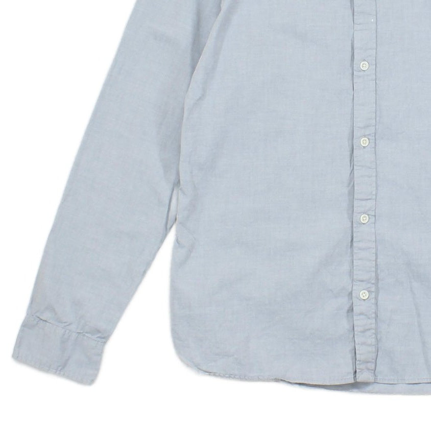 Mens Shirt Slim Fit Long Sleeve Button Up