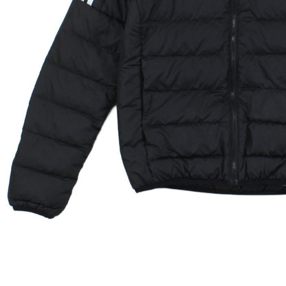 Mens Quilted Jacket Down Filled 3 Stripes