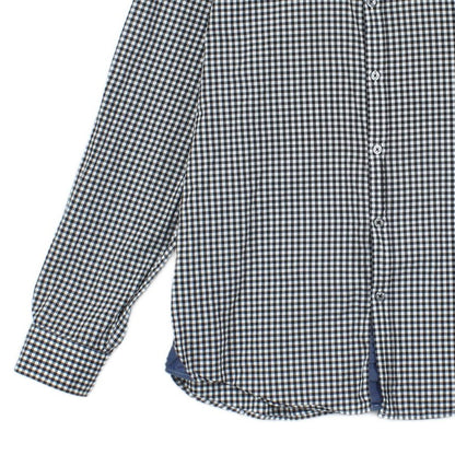 Mens Check Shirt Long Sleeve Regular Fit