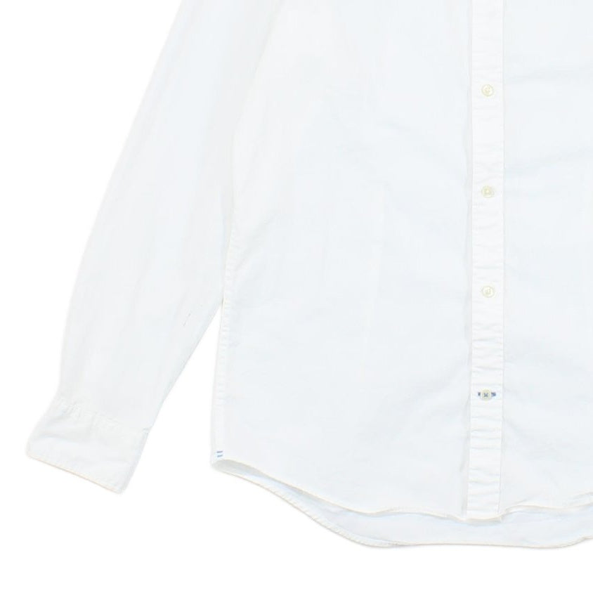 Mens Shirt Stretch Slim Fit Long Sleeve Button Up