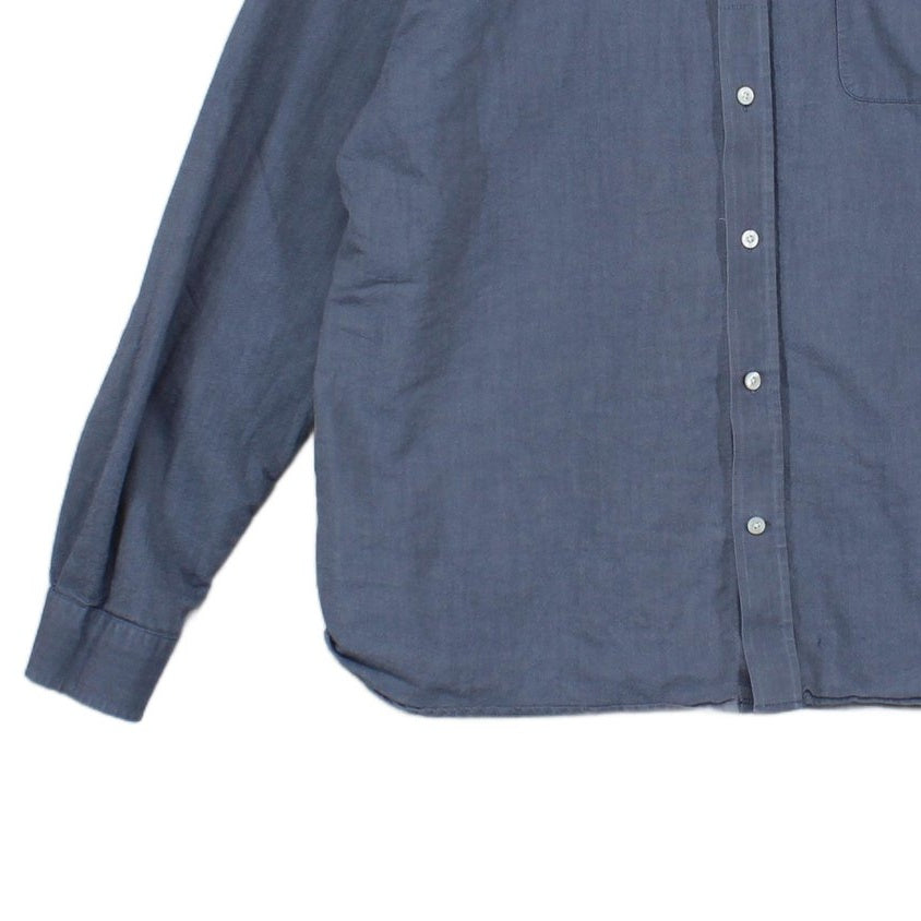 Mens Oxford Shirt Button Up Long Sleeve Collared
