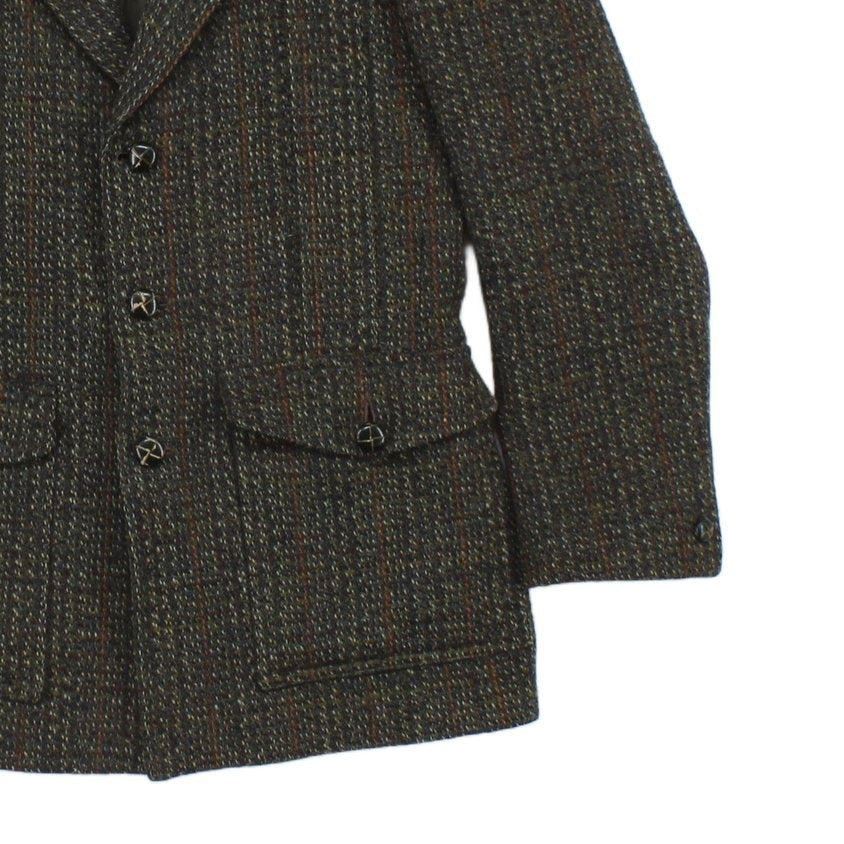 Mens Harris Tweed Blazer Classic Formal