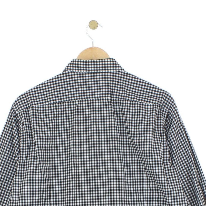Mens Check Shirt Long Sleeve Regular Fit
