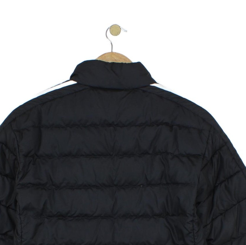 Mens Quilted Jacket Down Filled 3 Stripes