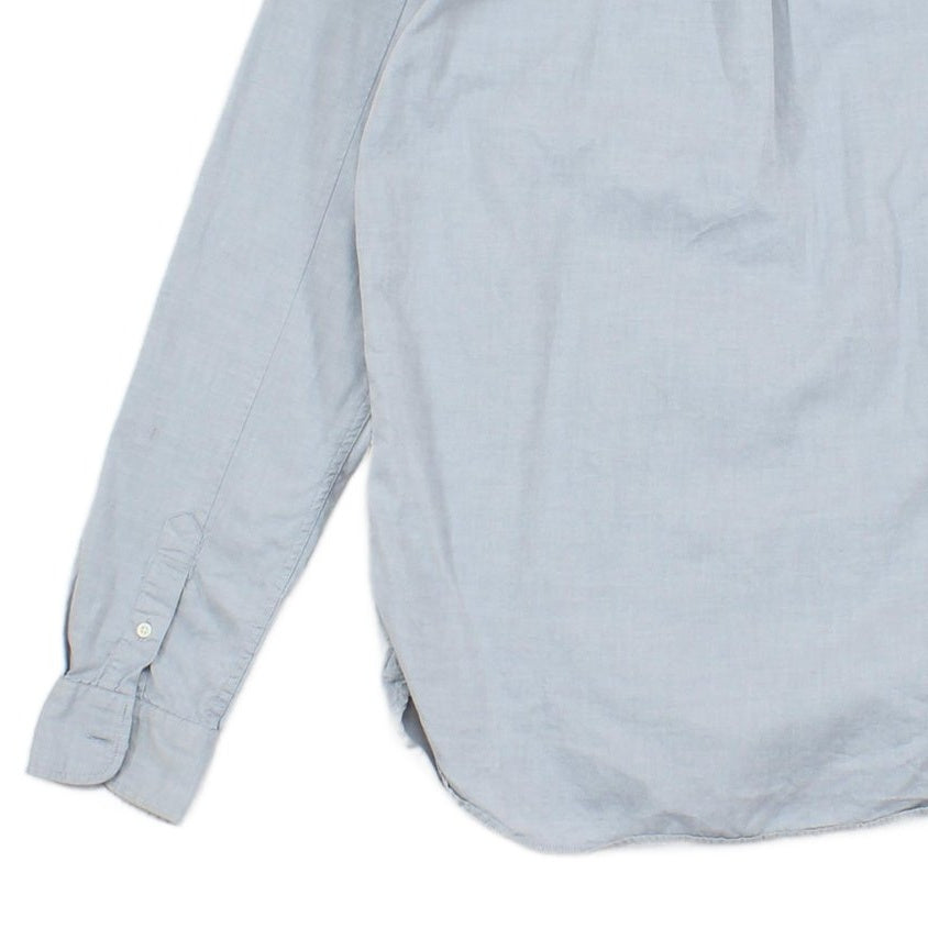 Mens Shirt Slim Fit Long Sleeve Button Up