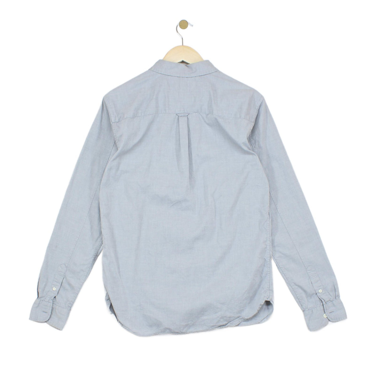 Mens Shirt Slim Fit Long Sleeve Button Up