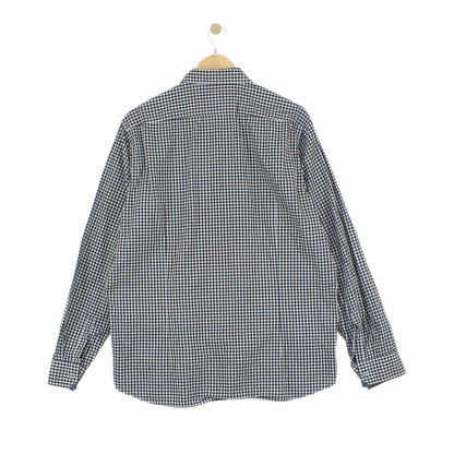 Mens Check Shirt Long Sleeve Regular Fit