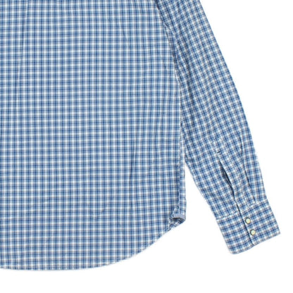 Mens Plaid Shirt Slim Fit Button Up Western