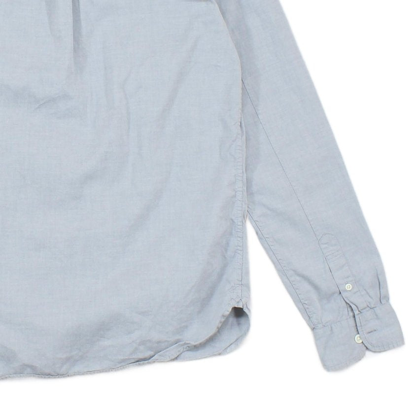 Mens Shirt Slim Fit Long Sleeve Button Up