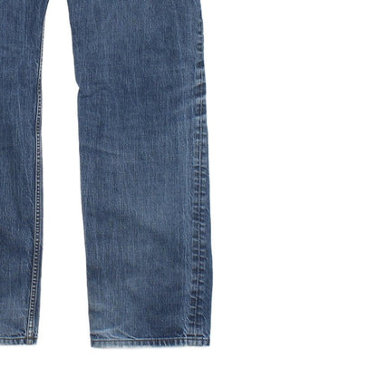 Mens Larkee Jeans Regular Straight Distressed