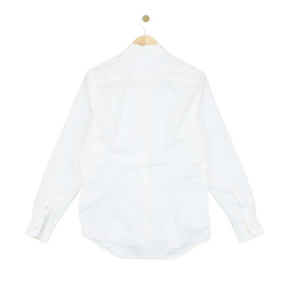 Mens Shirt Stretch Slim Fit Long Sleeve Button Up