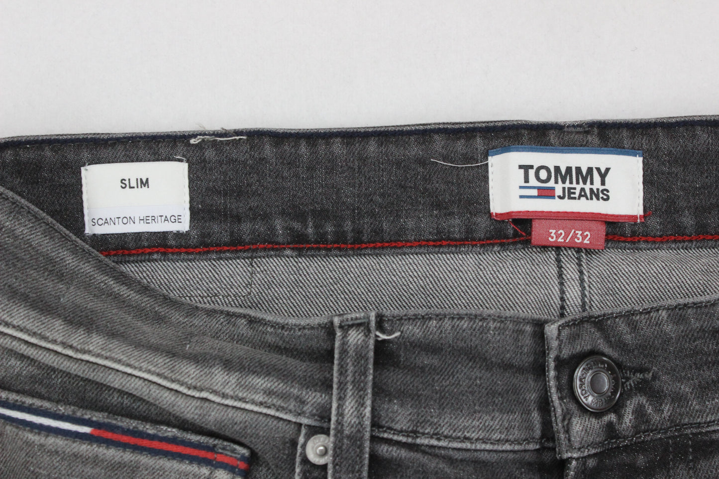 Mens Scanton Jeans Slim Fit Stretch Denim