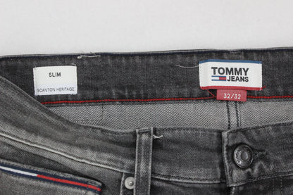 Mens Scanton Jeans Slim Fit Stretch Denim