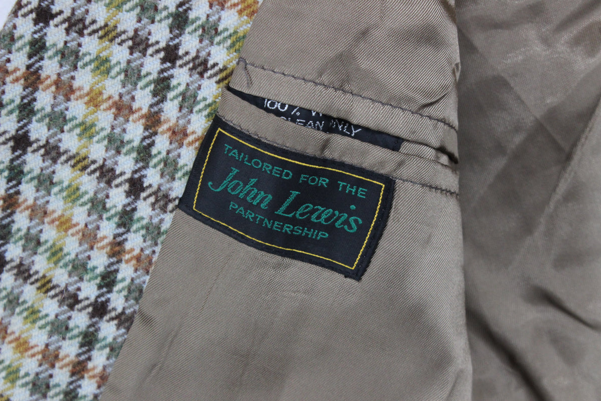 Mens Tweed Blazer Uk Made Tailored