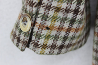 Mens Tweed Blazer Uk Made Tailored