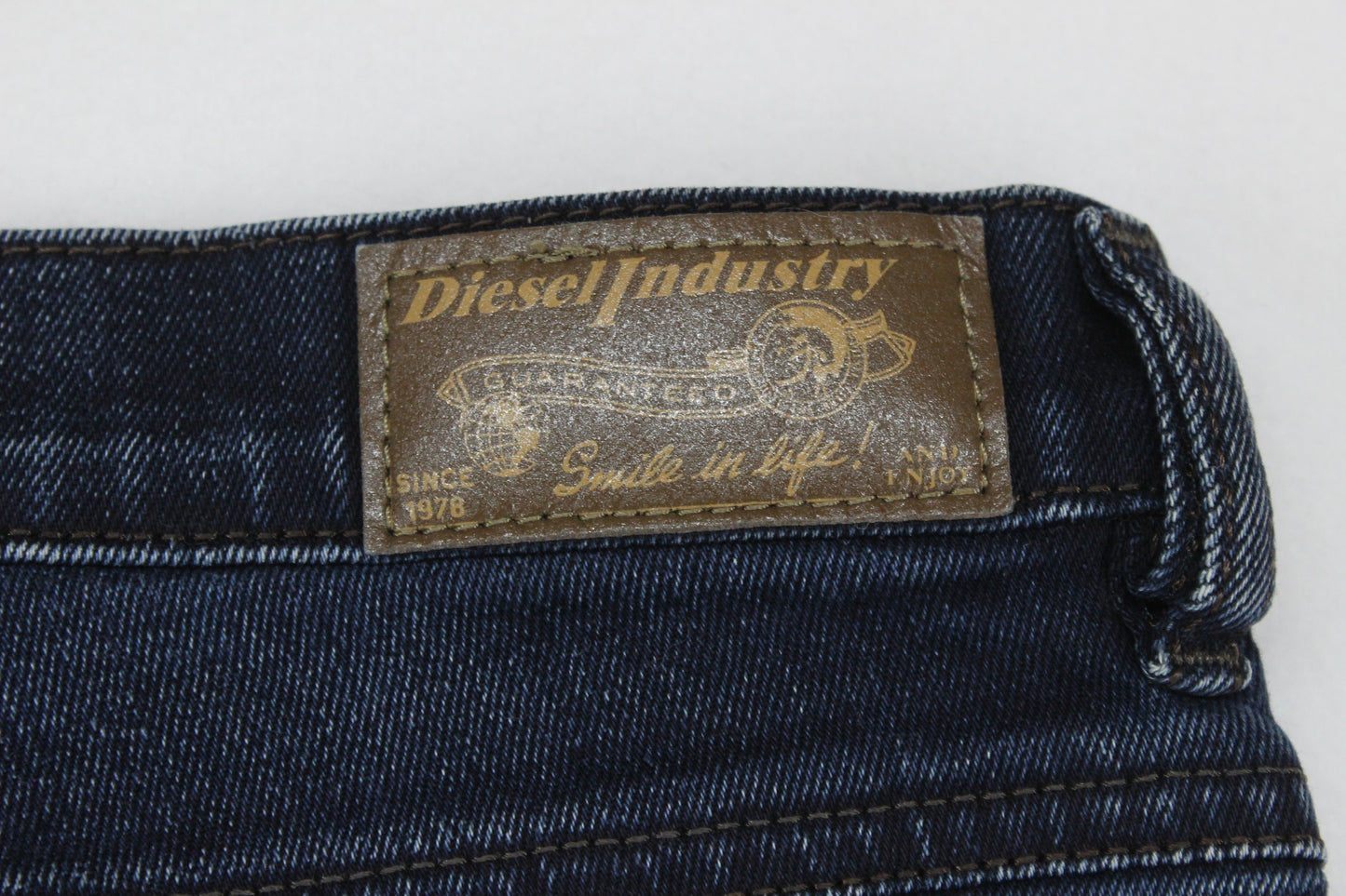 Womens Belthy Jeans Denim Slim Straight Low Waist