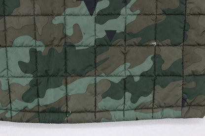 Mens Quilted Jacket Camo Lightweight Outdoor