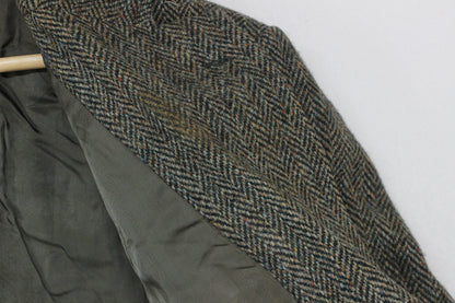 Mens Harris Tweed Blazer Uk Made Formal Wool