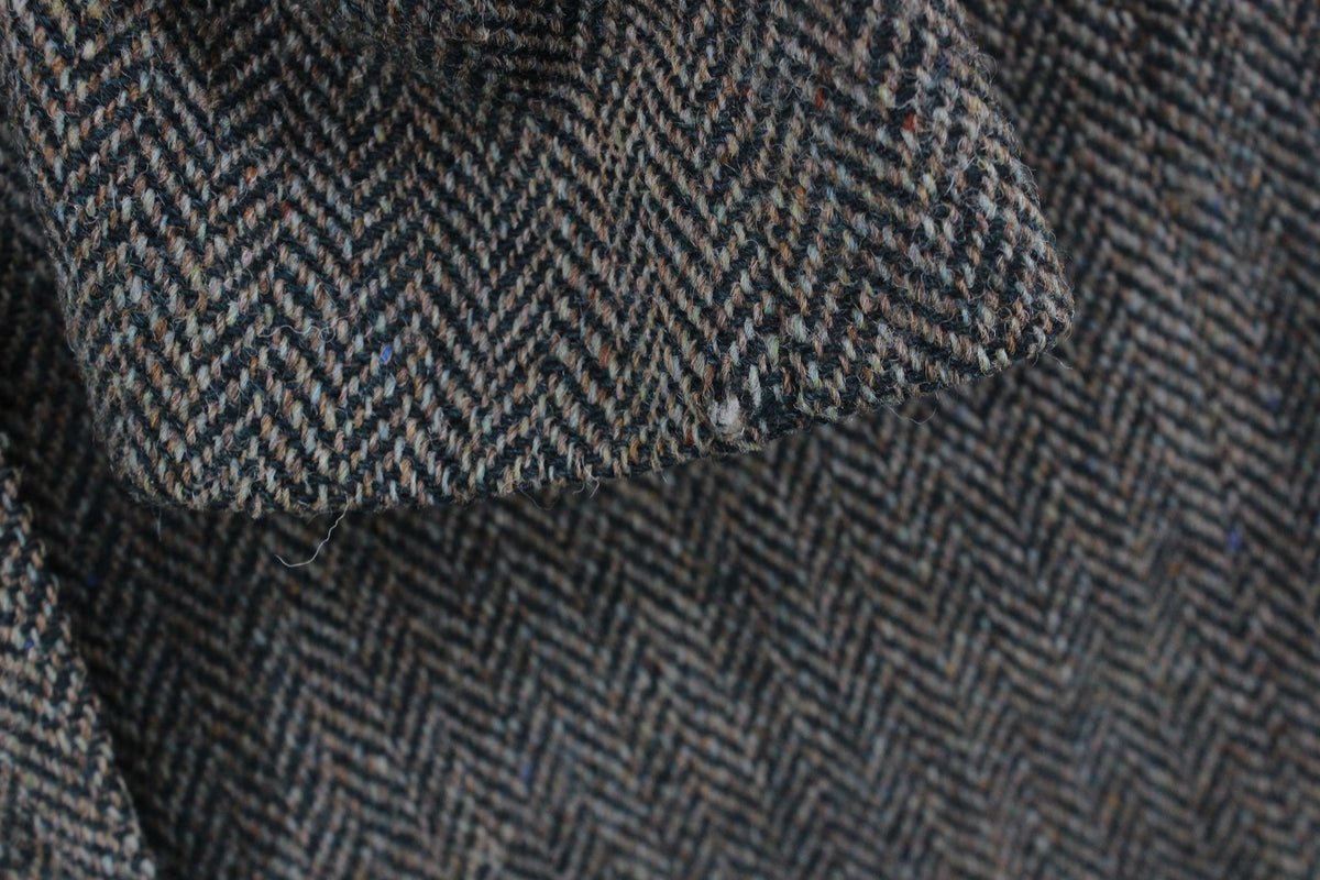 Mens Harris Tweed Blazer Uk Made Formal Wool