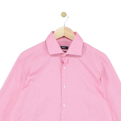 Mens Shirt Long Sleeve Button Up Regular Fit