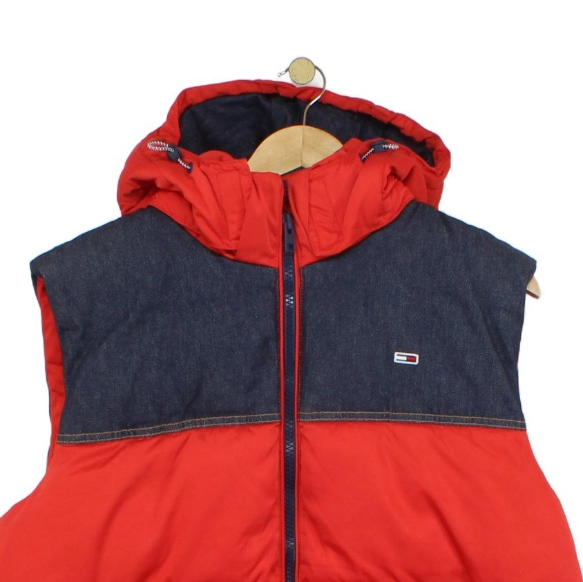 Mens Bodywarmer Hooded Insulated