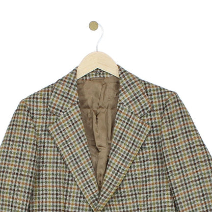 Mens Tweed Blazer Uk Made Tailored