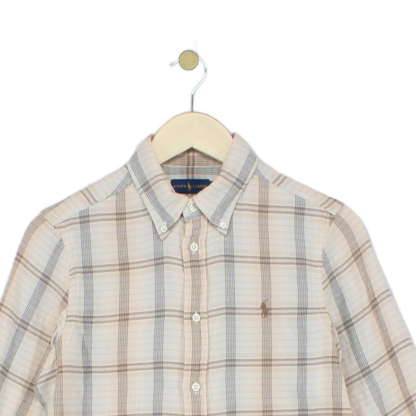 Womens Ralph Lauren Plaid Shirt