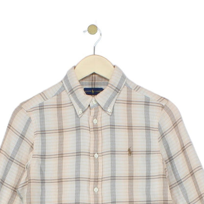 Womens Ralph Lauren Plaid Shirt