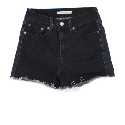 Womens Denim Shorts High Rise Summer Stretch
