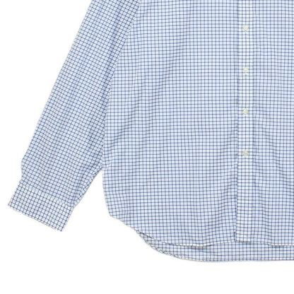 Mens Check Shirt Classic Fit Cotton