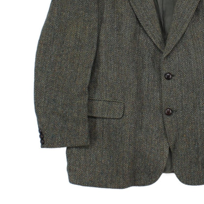 Mens Harris Tweed Blazer Uk Made Formal Wool