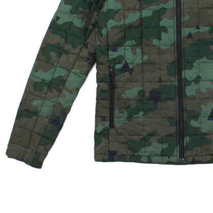 Mens Quilted Jacket Camo Lightweight Outdoor