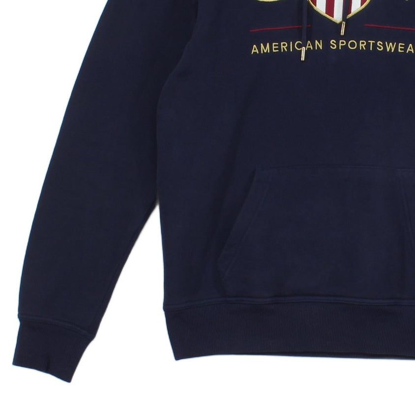 Mens Hoodie Embroidered Logo