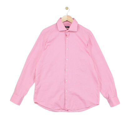 Mens Shirt Long Sleeve Button Up Regular Fit