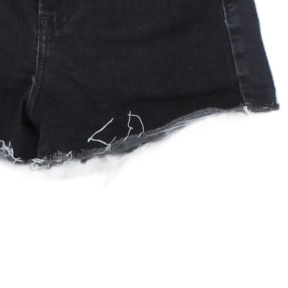Womens Denim Shorts High Rise Summer Stretch