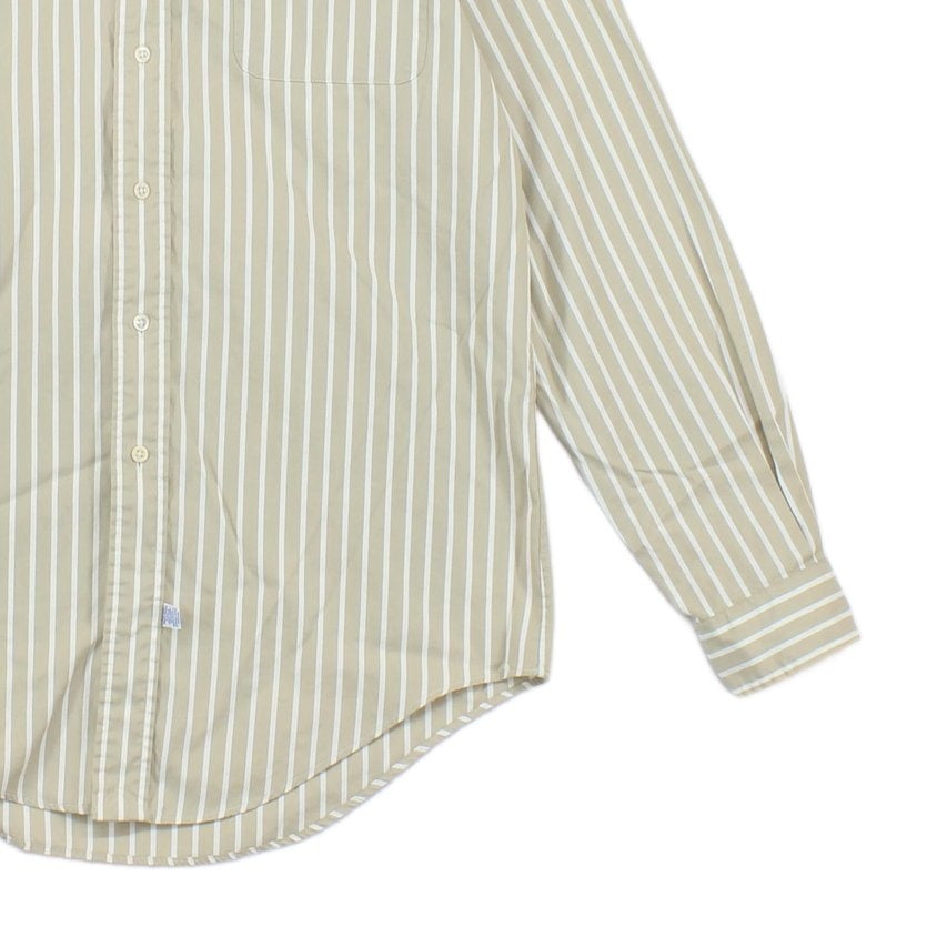 Mens Striped Shirt Long Sleeve Classic