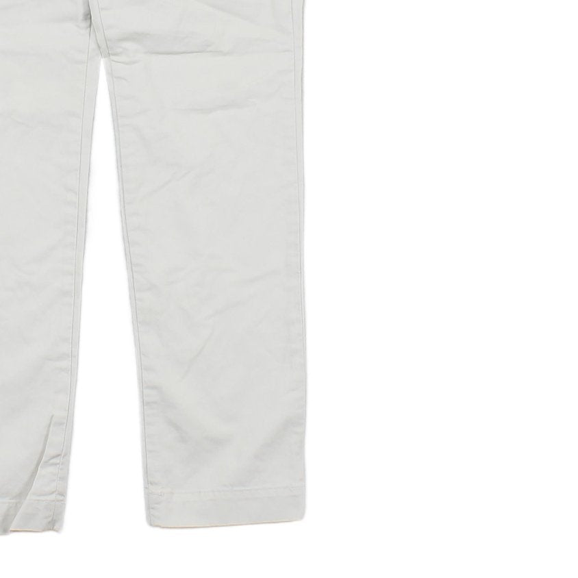 Mens Chino Trousers Zip Fly Slim Stretch
