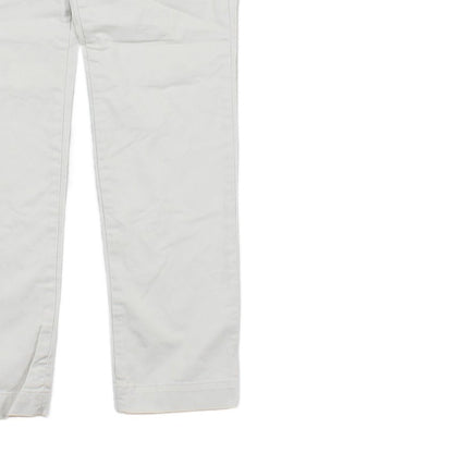 Mens Chino Trousers Zip Fly Slim Stretch