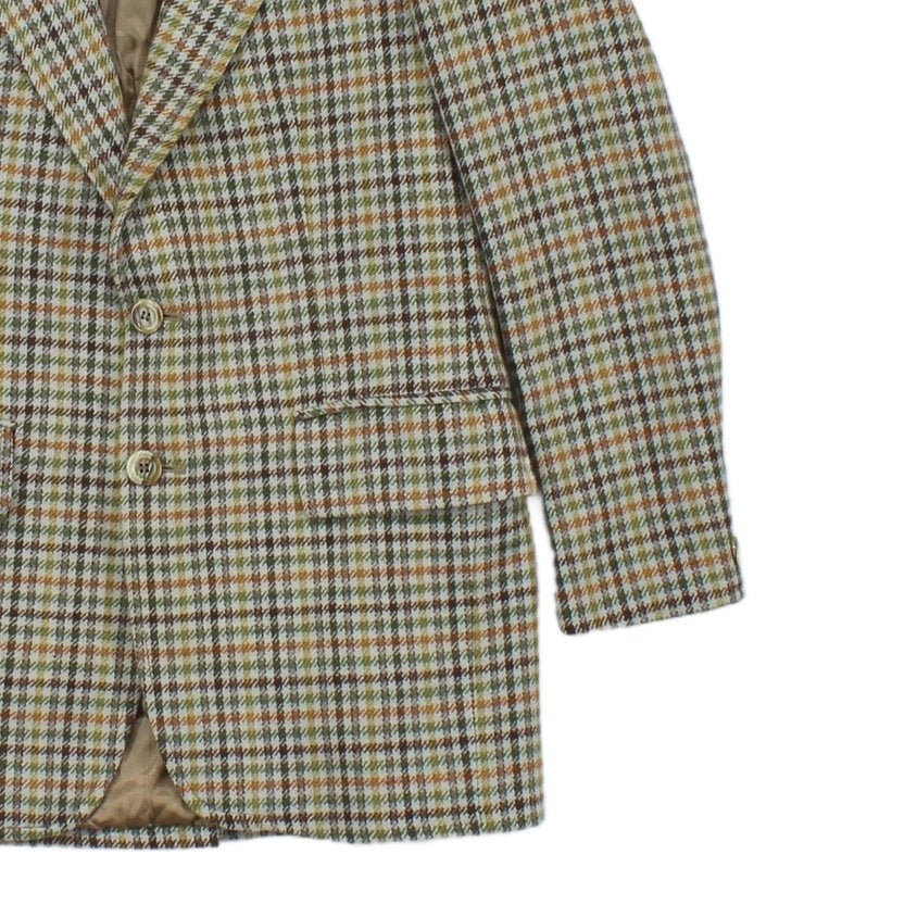 Mens Tweed Blazer Uk Made Tailored