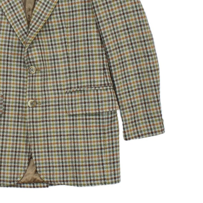 Mens Tweed Blazer Uk Made Tailored