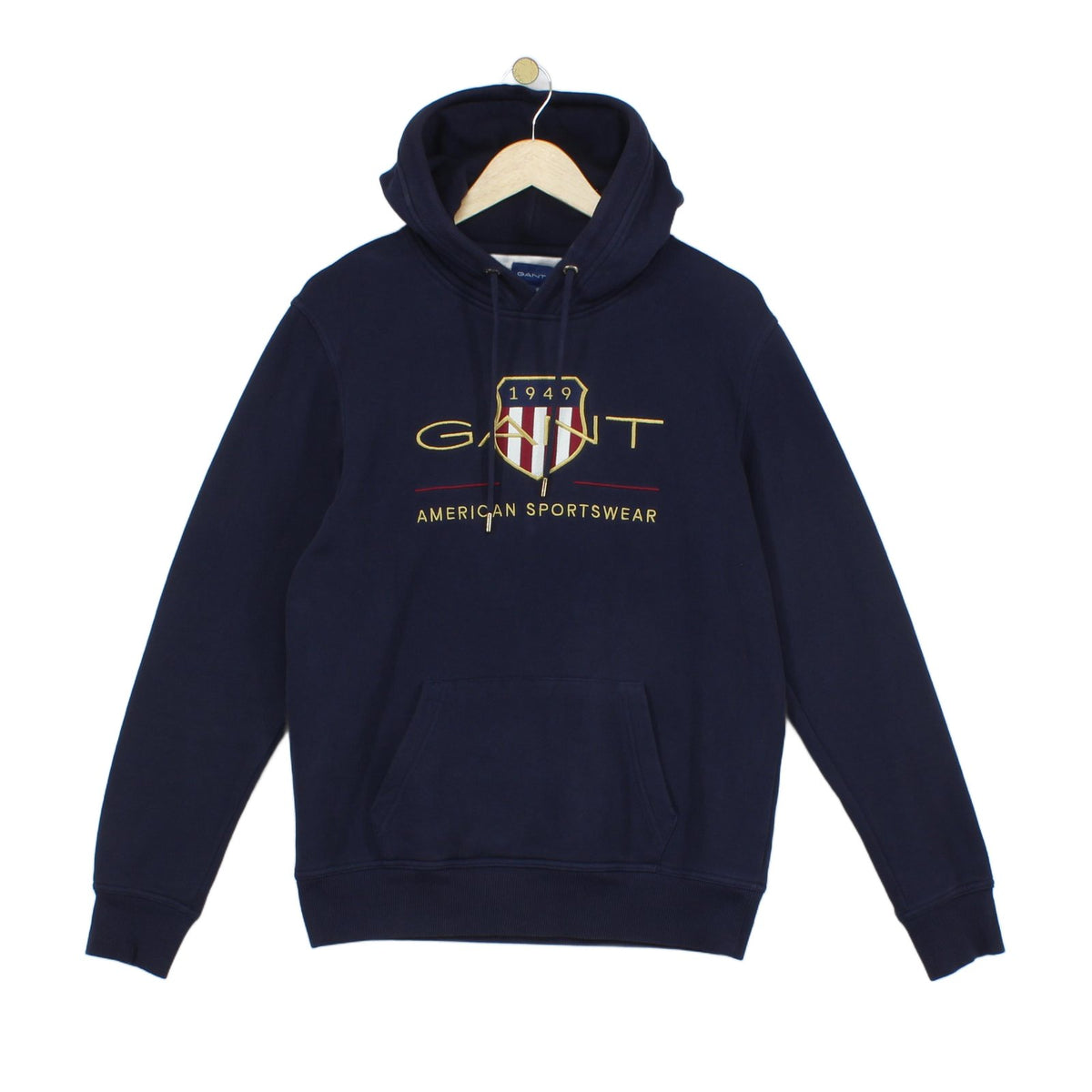 Mens Hoodie Embroidered Logo