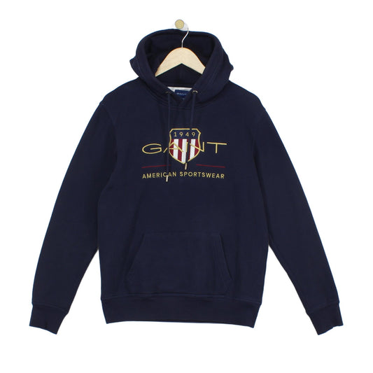 Mens Hoodie Embroidered Logo