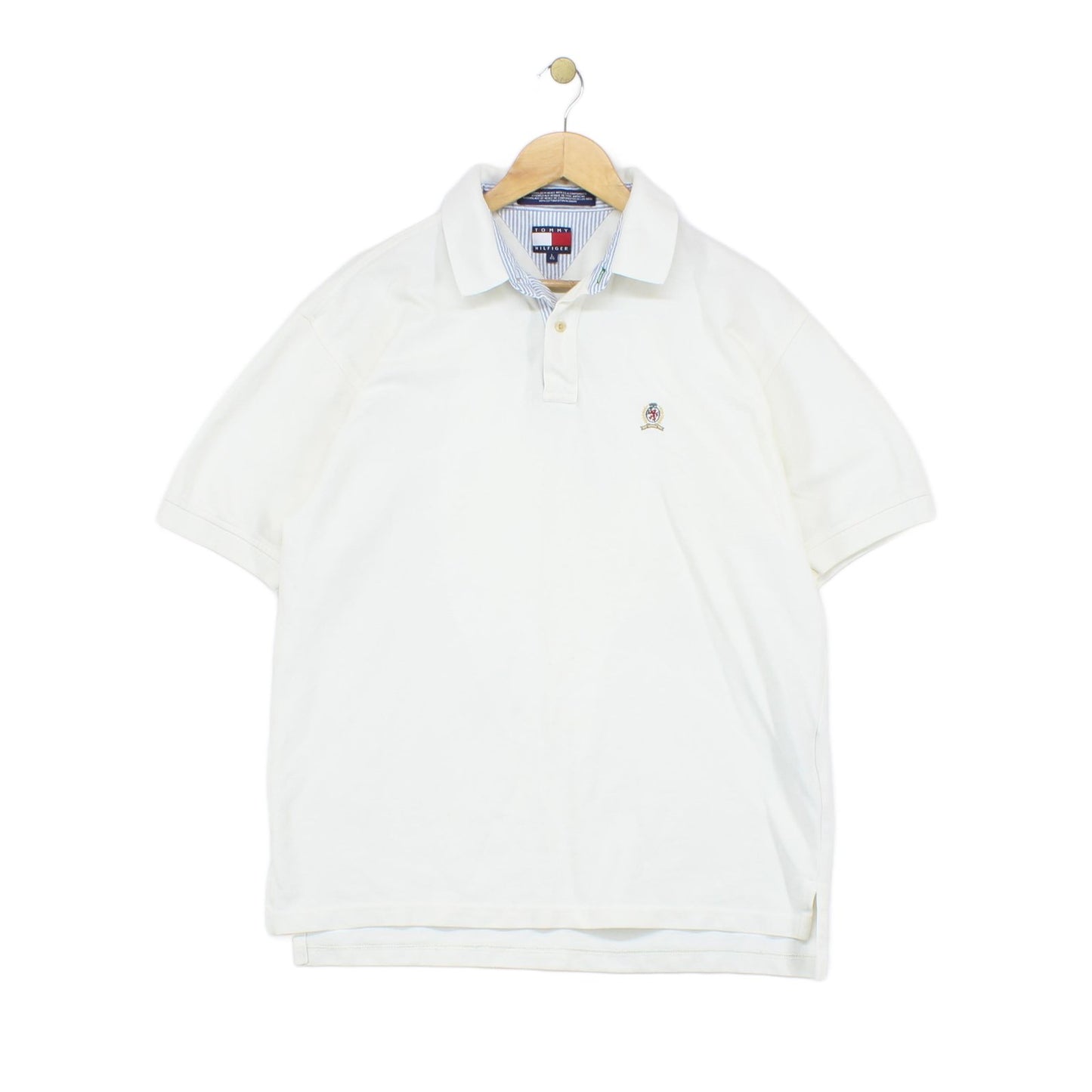 Mens Polo Shirt Crest Logo