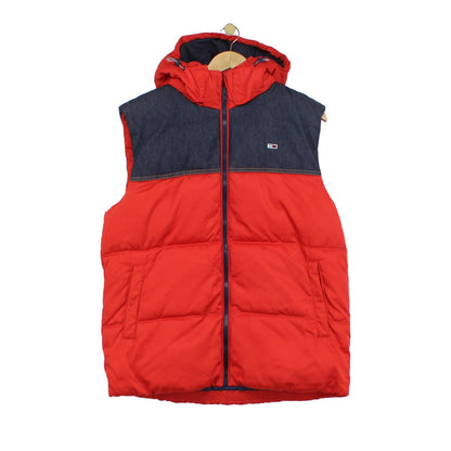 Mens Bodywarmer Hooded Insulated