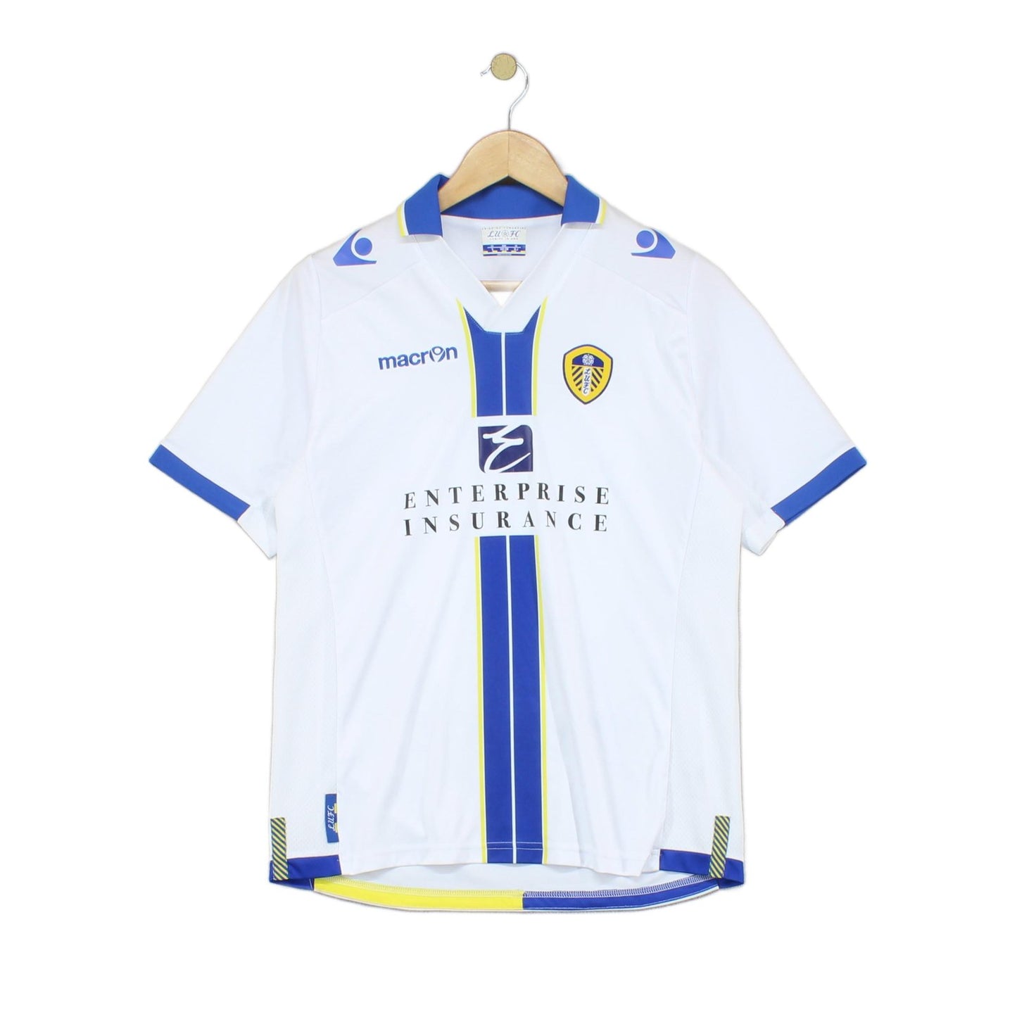 Boys Leeds United Football Shirt Home Jersey