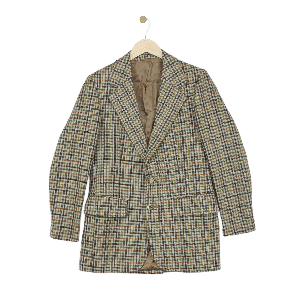 Mens Tweed Blazer Uk Made Tailored