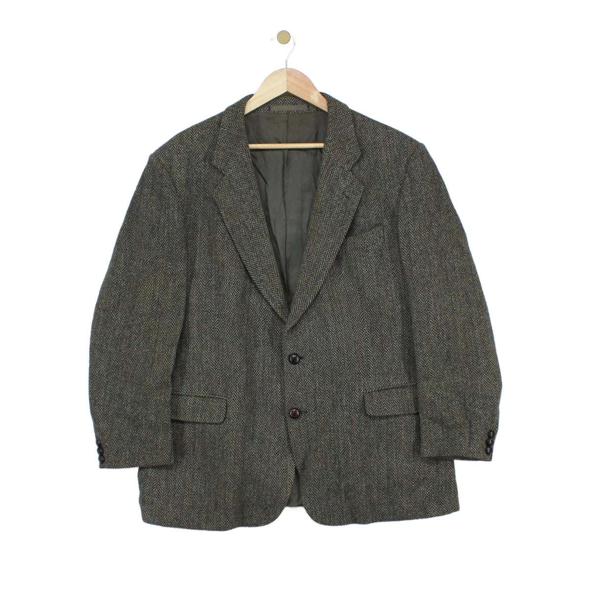 Mens Harris Tweed Blazer Uk Made Formal Wool