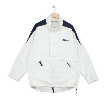 Mens Windbreaker Jacket 1/4 Zip Retro